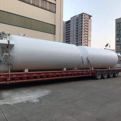 Cuve de stockage cryogénique 2.2MPa de CO2 liquide horizontal de 16MnDR Q235-B