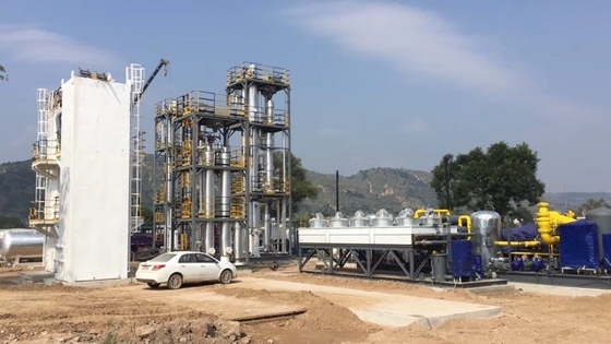 99,999% gaz associé 365t/D d'usine de liquéfaction de GNL à échelle réduite