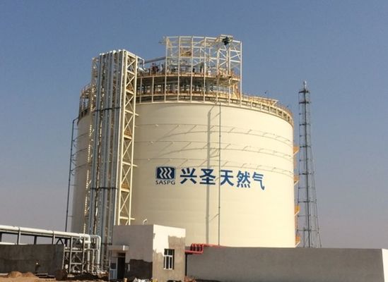 réservoir de GNL de MPA de la cuve de stockage 0,8 du fond plat 50000M3 grand