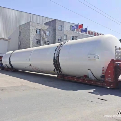 cuve de stockage 300m3 verticale isolée par vide