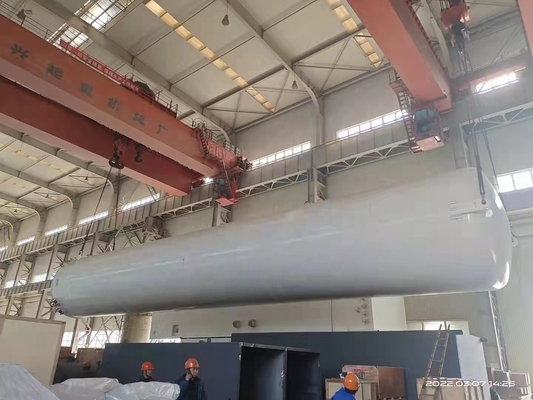 cuve de stockage 300m3 verticale isolée par vide