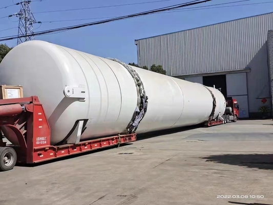 cuve de stockage 300m3 verticale isolée par vide