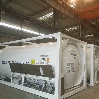 Conteneur de réservoir d'OIN du GNL T14 de SA-240M 304 24800 litres de LR BV CCS