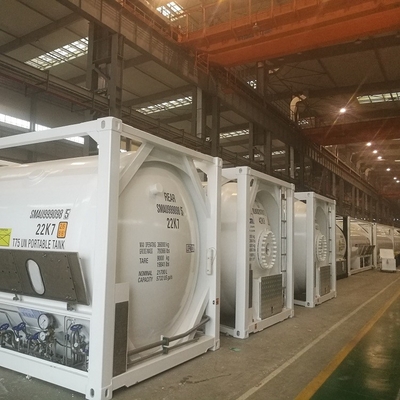 Conteneur de réservoir d'OIN de la LR BV CCS SA-612M N T R134A T50 24300 litres