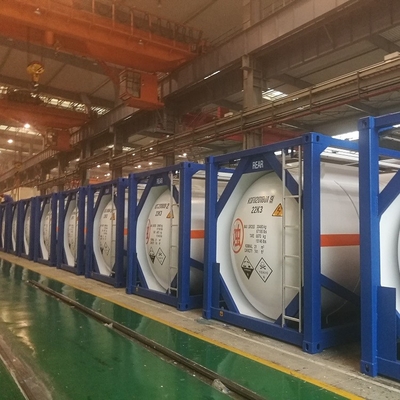Conteneur de réservoir de norme de l'OIN de l'ammoniaque liquide 20ft 40ft