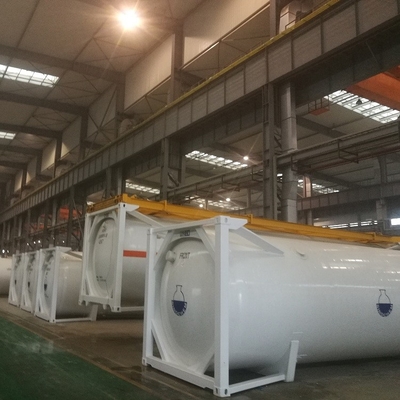 Conteneur de réservoir de norme de l'OIN de l'ammoniaque liquide 20ft 40ft