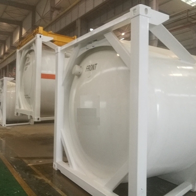 Conteneur de réservoir de norme de l'OIN de l'ammoniaque liquide 20ft 40ft