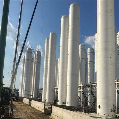 Cuve de stockage cryogénique 200m3 à pression de GNL vertical de récipient