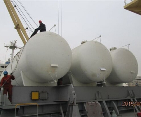 Cuve de stockage cryogénique 2.2MPa de CO2 liquide horizontal de 16MnDR Q235-B
