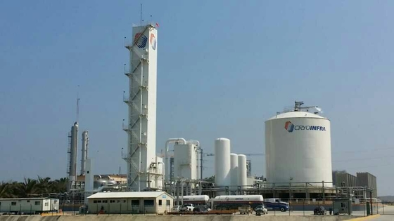 usine cryogénique de séparation de l'air 2500Nm3/H