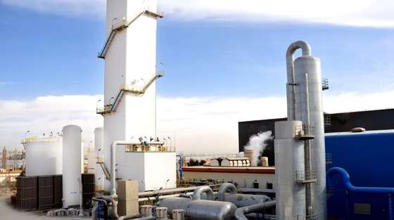 Usine cryogénique de séparation d'air de sidérurgie